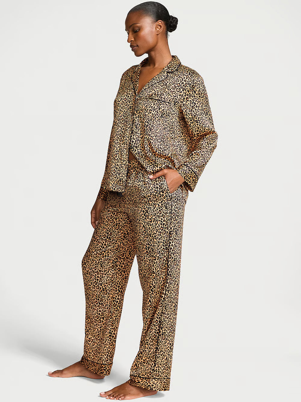 Pyjama en Satin V&S Léopard